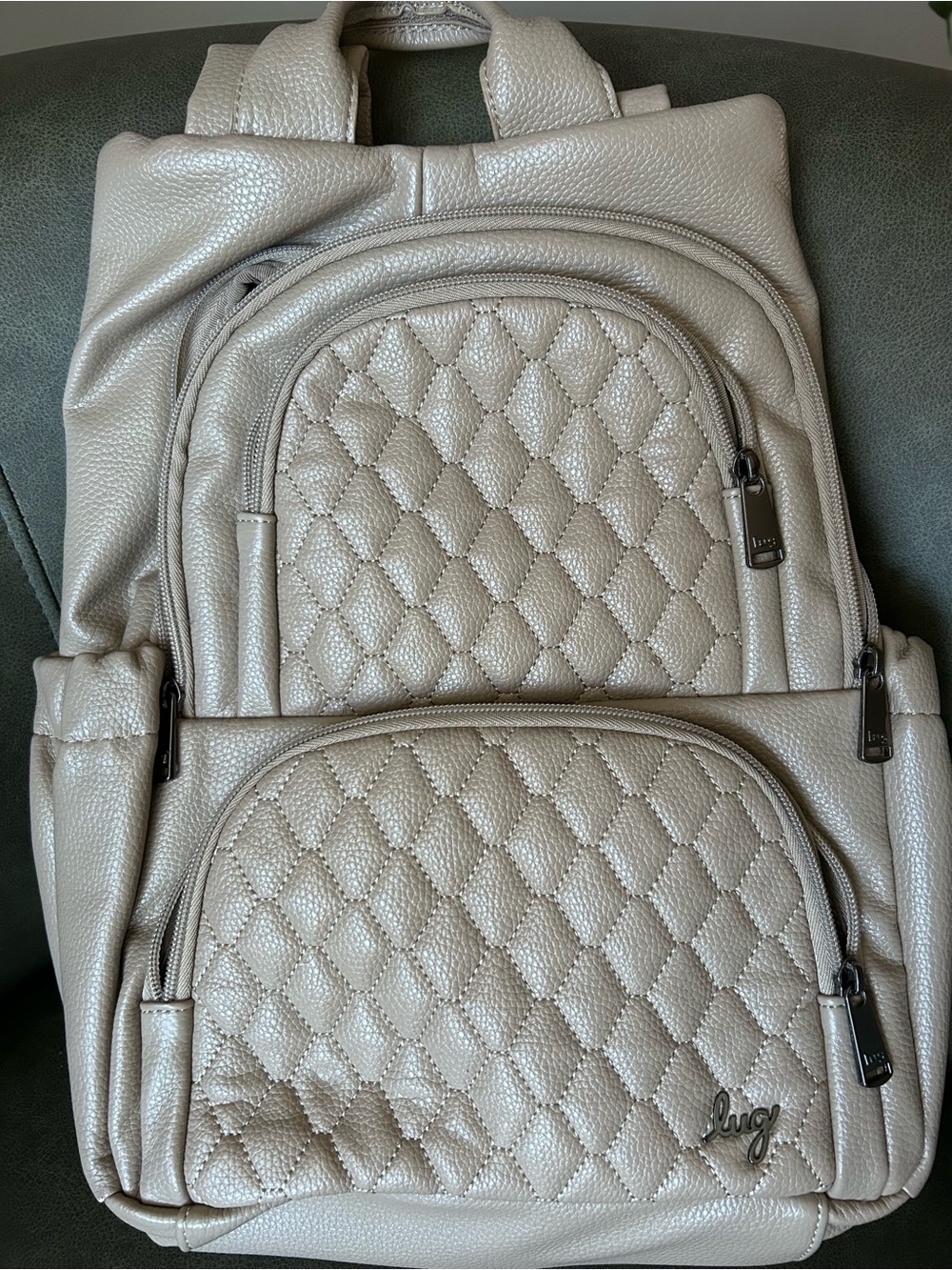Lug *NWOT Vegan Leather Hatchback Sand